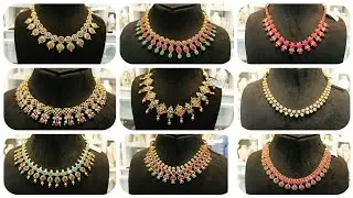 Starting from 15g😍! lightweight gold necklace designs from lalitha jewellers kukatpally 
