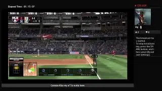 jetlee19's Live PS4 MLB 19 The Show createdNYY Players Franchise vs Celeberties All Stars