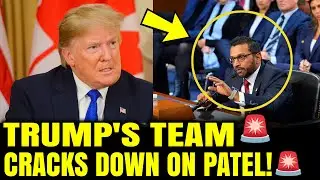 FBI Director KASH PATEL on THIN ICE with Trump&rsquo;s Team!