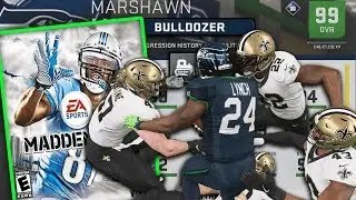 What If Madden 13 Marshawn Lynch Was a Superstar X Factor With Bulldozer? Madden 20 Experiment