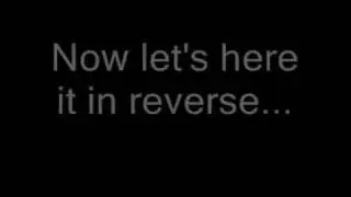 Mad World in reverse