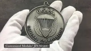 Round Zinc Alloy Medallions- Custom Zinc Alloy  Medals