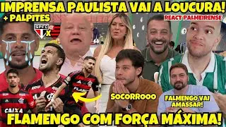 💥 IMPRENSA PAULISTA REAGE A S&Atilde;O PAULO X FLAMENGO - PAQUETA NO FLAMENGO NOTICIAS DO FLAMENGO