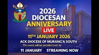 WELCOME TO OUR 2026 DIOCESAN ANNIVERSARY WORSHIP SERVICE