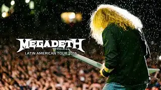 Megadeth - Latin American Tour 2016