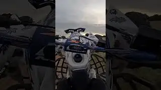 Me doing on a wheelie on my atv on Woodstock Ontario