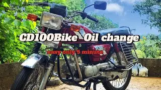 CD100 Bike Oli Change #cd100 #cd100ss #malayalam