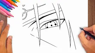 How to draw Itachi Sharingan - Itachi Uchiha Sharingan Drawing Ideas