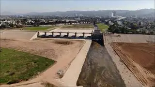 8 miles of the Los Angeles river in the San Fernando Valley