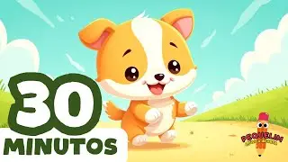 Guau Guau Dance | canciones infantiles con pelota y diversi&oacute;n 🎾🐶💛