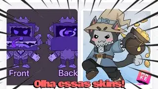 VENDO AS SKINS DE BRAWL STARS DO SUPERCELL MAKE!! (A comunidade caprichou)