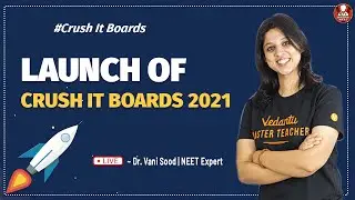 Launch of Crush It Boards 2021 | Class 12 Board Exams | Vedantu Boards Preparation #crushitboards