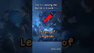 LOL Jinx Easter Egg in Arcane #arcane #leagueoflegends #jinx #shorts