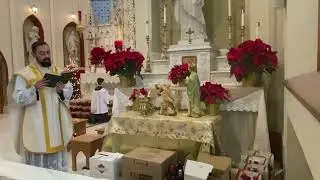 Traditional Catholic Wine Blessing on the Feast of St John the Evangelist.