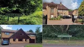 Drive down Solihull most expensive Road Love Lace Avenue & Lady Byron Lane