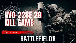 29 Kills with NVO-228E | Battlefield 6
