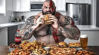I EAT 3 KILOGRAMS MEAT A DAY - 20,000 CALORIES PER DAY | MONSTER DIET OF ILLIA GOLEM