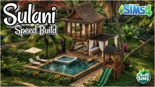 &acute;&acute;Bungalow  Hermoso y F&aacute;cil en Sulani &acute;&acute; Speed Build | The Sims 4