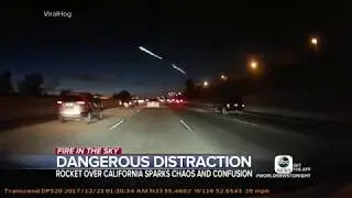ROAD DISTRACTION ACCIDENT via Space-X Rocket