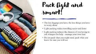 What to pack in your luggage to work on a cruise ship