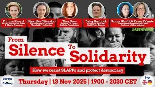 #245 - “From silence to solidarity: How we resist SLAPPs and protect democracy”