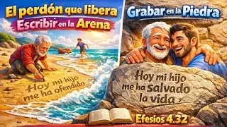 El perdón que libera: escribir en la arena y grabar en la piedra.