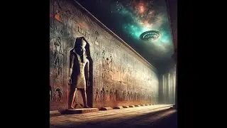Digital Art-034- Were the Egyptians Aliens?: Inside the pyramid (Part3)