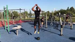 VERTICAL JUMP WORKOUT WITHOUT WEIGHTS by Young Hollywood