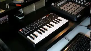 Making a HARDCORE HIP HOP beat with Akai MPK Mini Ep05
