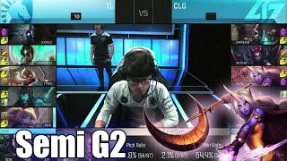 CLG vs Team Liquid | Game 2 Semi Finals S6 NA LCS Spring 2016 Playoffs | CLG vs TL G2 1080p