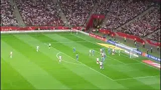 Taras Romańczuk gol na Polska 3-0 Ukraina Warszawa tour odc 2