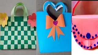 3 Amazing Bag Ideas With Paper || Paper Bag Craft || @Crafty_Aman_
