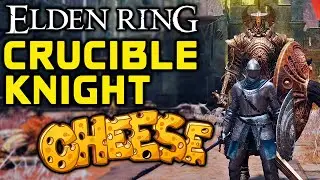 ELDEN RING BOSS GUIDES: How To Easily Kill Crucible Knight & Misbegotten Warrior!