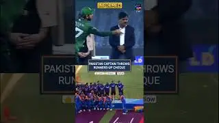 PAKISTAN Throws Runners-Up Cheque