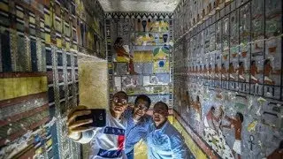 Egypt unveils NEW colourful 5th Dynasty tomb ! SHAKKA AHMOSE is humiliated