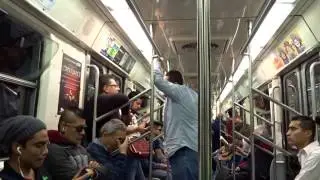 Ride in Mexico City subway