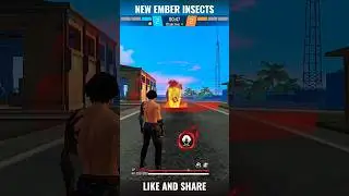 New Ember Insects vs Orion | FF Max x Jujutsu Kaisen || #shorts #ffmax #ff #insects #vs #orion #ob52