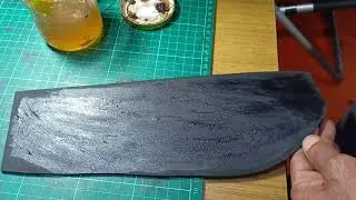 Sandal handmade dan teknik gam tapak getah