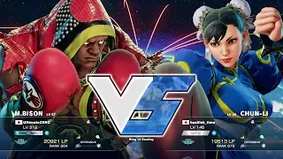 Vanao (Balrog) vs GO1 (Chun Li)：ヴァナヲ（バイソン）vs GO1（春麗）