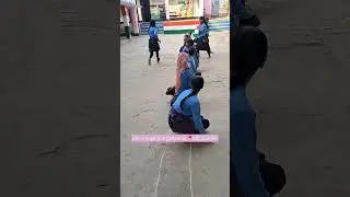 Kho -Kho game organized at ms siswar #music #cover #school #government #education #sports #shorts