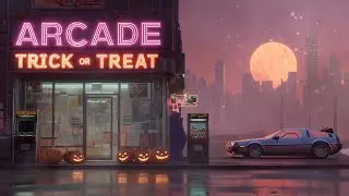 80s Halloween 🎃 Synthwave Mix | Dark Spooky Retro Night Drive 👻 Darkwave & Retrowave Vibes