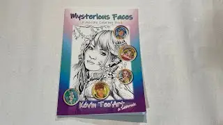 Обзор раскраски Kevin Teo&rsquo;Art &laquo;Mysterious faces&raquo;