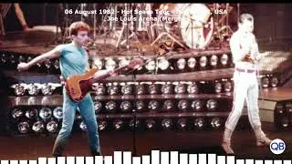 06 August 1982 - Hot Space Tour - Detroit, MI, USA - Joe Louis Arena (Merge)