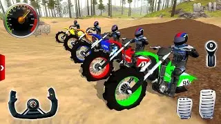 Police Racing Motocross Extreme US Bikes Off_Road #7 - Offroad Outlaws Bike Game Android Gameplay