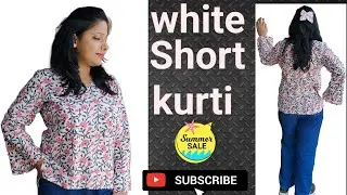 Short kurti|White kurti #kurti #shortkurti #ytvideo #trendingvideo #viralvideo #youtubevideo #new#1m