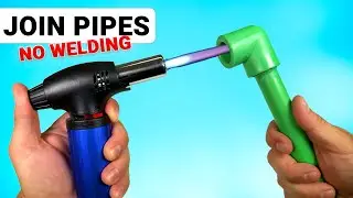 Connect Plastic Pipes Easily &ndash; No Welding Needed! DIY Plumbing Hacks