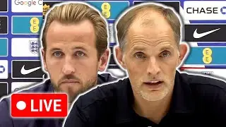 🔴 LIVE | Thomas Tuchel and Harry Kane pre-match press conference | Serbia v England