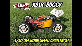 1/10 OFF ROAD Speed Challenge | HSP XSTR Buggy First Attempt @LindenRc215 @UrbanLegendRC