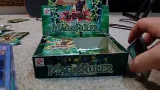 yugioh magic ruler box opening old school yugioh