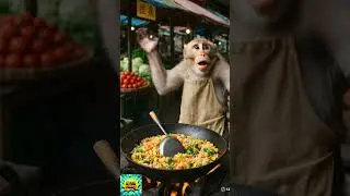Can a Monkey Really Cook Fried Rice Like a Pro?